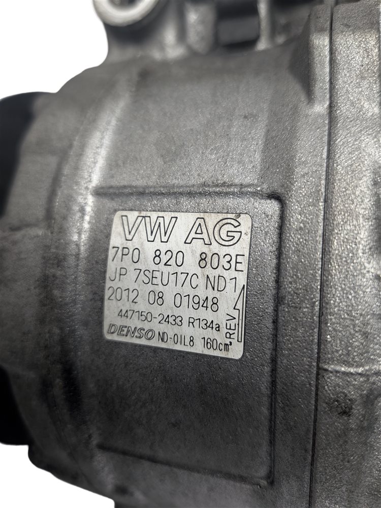 Thumbnail 5: 2011-2018 PORSCHE CAYENNE (958) 3.6L A/C AIR CONDITIONING COMPRESSOR PUMP