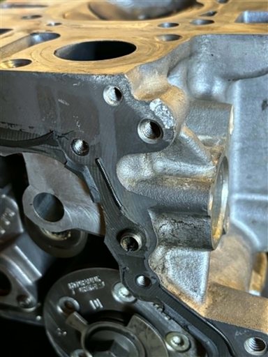 Thumbnail 18: 2013-2014 PORSCHE CAYENNE (958) 3.6L M55.02 VR6 ENGINE CYLINDER HEAD ASSEMBLY