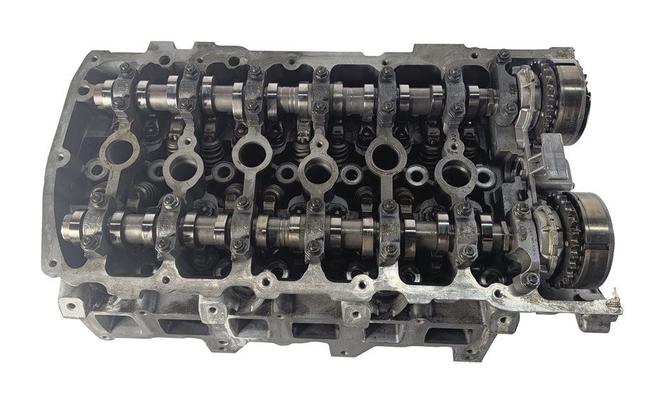 Thumbnail 3: 2013-2014 PORSCHE CAYENNE (958) 3.6L M55.02 VR6 ENGINE CYLINDER HEAD ASSEMBLY