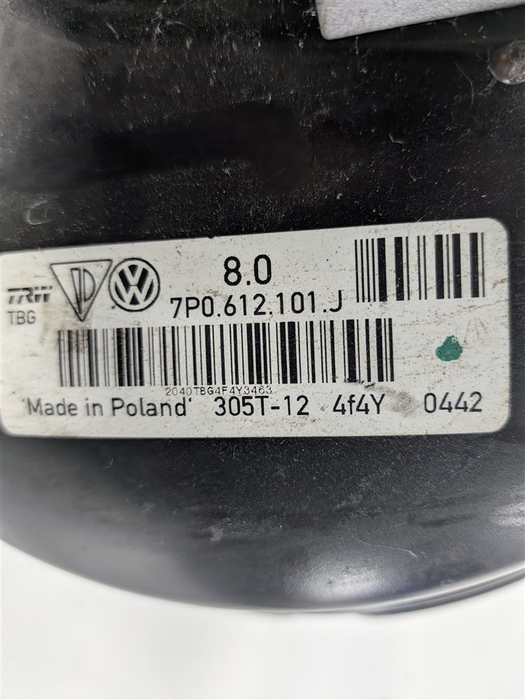 Thumbnail 6: 2011-2018 PORSCHE CAYENNE (958) POWER BRAKE BOOSTER MASTER CYLINDER & RESERVOIR