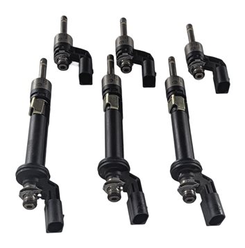 Thumbnail 3: 2008-2018 PORSCHE CAYENNE (957 958) 3.6L VR6 ENGINE FUEL INJECTOR SET 6