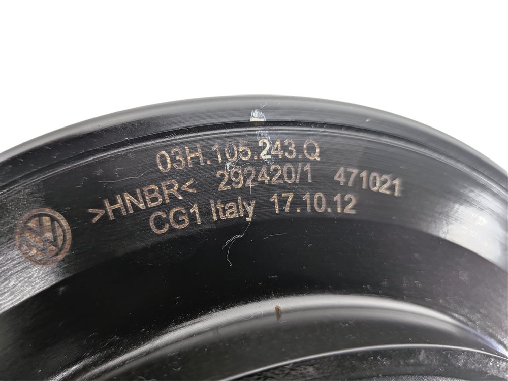 Thumbnail 4: 2011-2018 PORSCHE CAYENNE (958) 3.6L M55 ENGINE HARMONIC BALANCER CRANK PULLEY