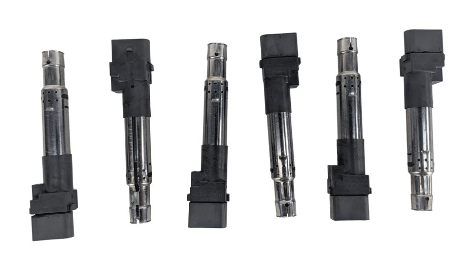 Thumbnail 2: 2012-2018 PORSCHE CAYENNE (958) 3.6L ENGINE IGNITION COIL SET