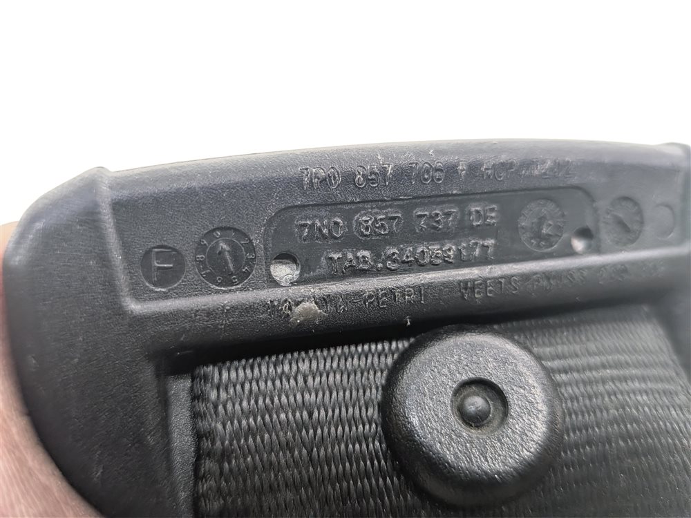 Thumbnail 6: 2011-2018 PORSCHE CAYENNE (958) FRONT RIGHT PASSENGER SEATBELT RETRACTOR (Black)