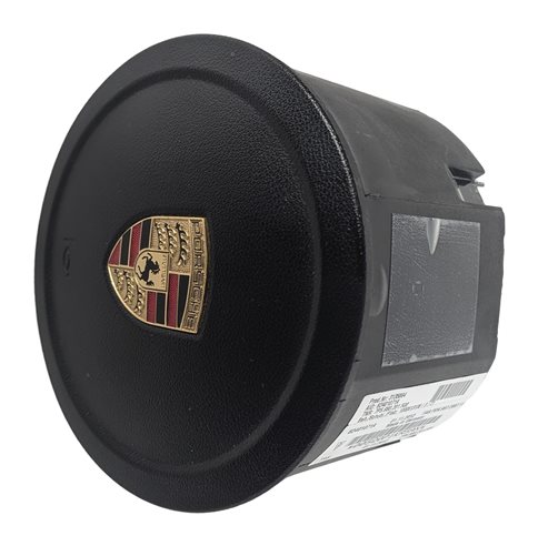 Thumbnail 4: 2011-2014 PORSCHE CAYENNE (958) DRIVER STEERING WHEEL SRS AIRBAG AIR BAG (Black)