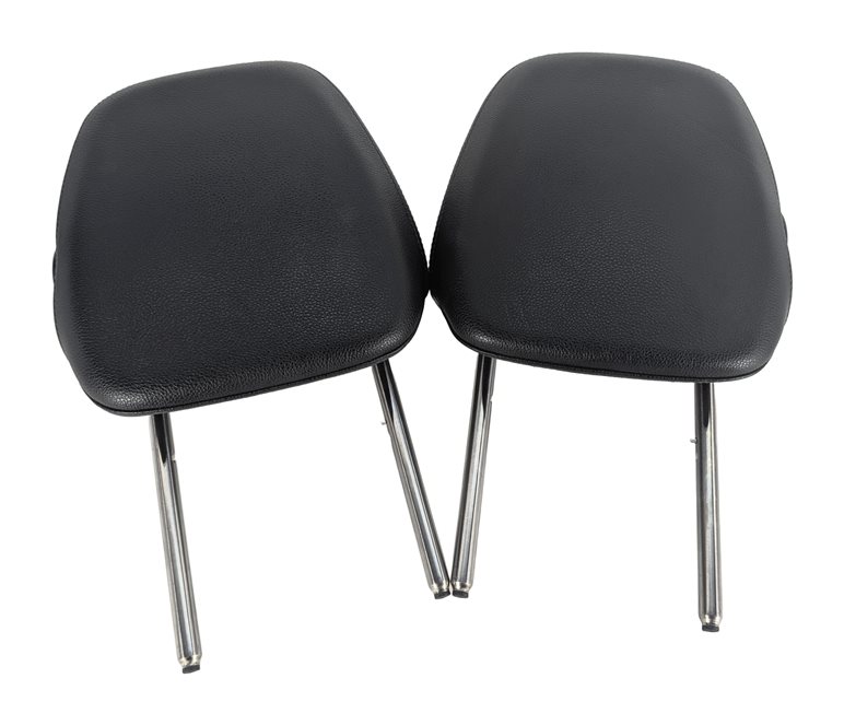 2013-2018 PORSCHE CAYENNE (958) FRONT LEFT & RIGHT SEAT HEADREST SET/2 (Black)