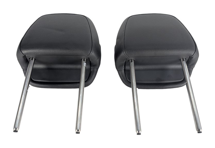 Thumbnail 3: 2013-2018 PORSCHE CAYENNE (958) FRONT LEFT & RIGHT SEAT HEADREST SET/2 (Black)