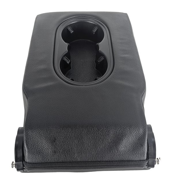 Thumbnail 2: 11-18 PORSCHE CAYENNE (958) REAR SEAT CENTER FOLD DOWN ARM REST ARMREST (Black)