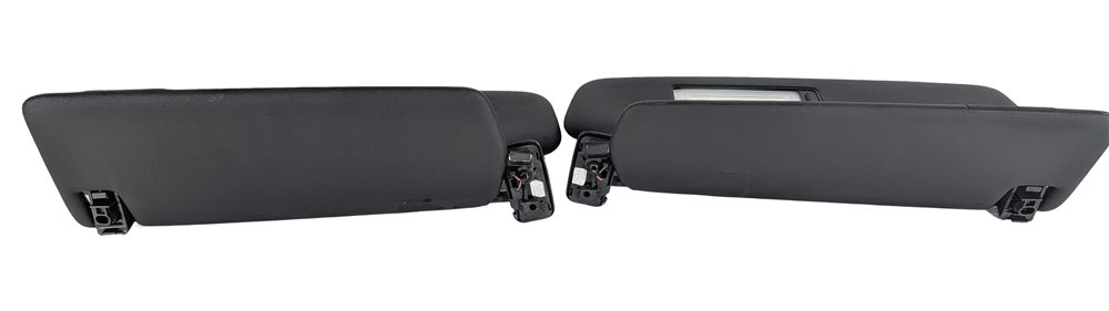 Thumbnail 3: 2011-2014 PORSCHE CAYENNE (958) FRONT LEFT & RIGHT SUNVISOR SHADE SET 2 (Black)