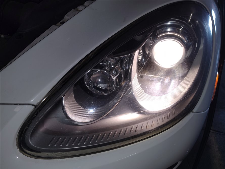 Thumbnail 2: 2011-2014 PORSCHE CAYENNE (958) LEFT FRONT DRIVER HID XENON HEADLIGHT LIGHT LAMP