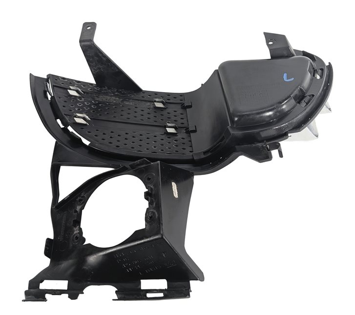 Thumbnail 4: 11-14 PORSCHE CAYENNE S 958 LEFT FRONT DRIVER LOWER BUMPER GRILLE TRIM (White)