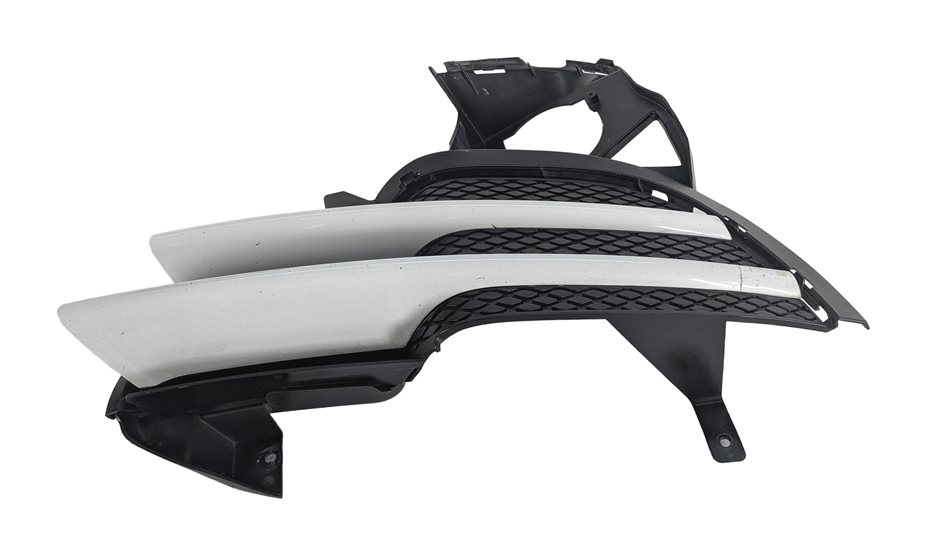Thumbnail 3: 11-14 PORSCHE CAYENNE S 958 RIGHT FRONT PASSENGER BUMPER GRILLE TRIM (White)