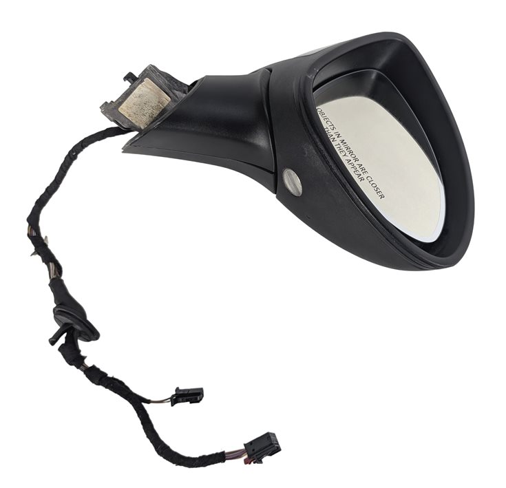 Thumbnail 3: 2011-2014 PORSCHE CAYENNE (958) RIGHT PFOLD AUTODIM BLIND SPOT MIRROR (White)