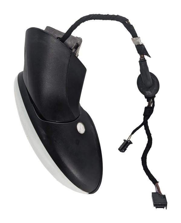 Thumbnail 4: 2011-2014 PORSCHE CAYENNE (958) RIGHT PFOLD AUTODIM BLIND SPOT MIRROR (White)