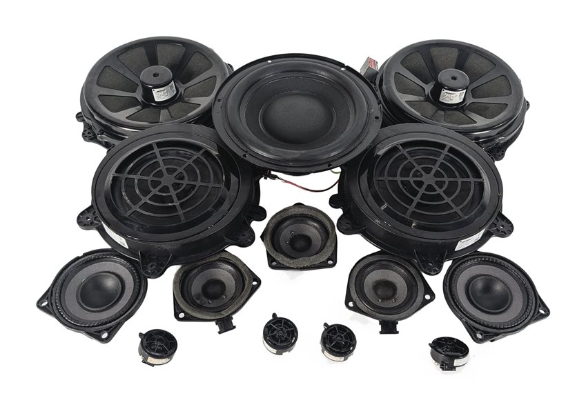 2013 PORSCHE CAYENNE (958) BOSE PREMIUM SOUND SYSTEM SPEAKER SET