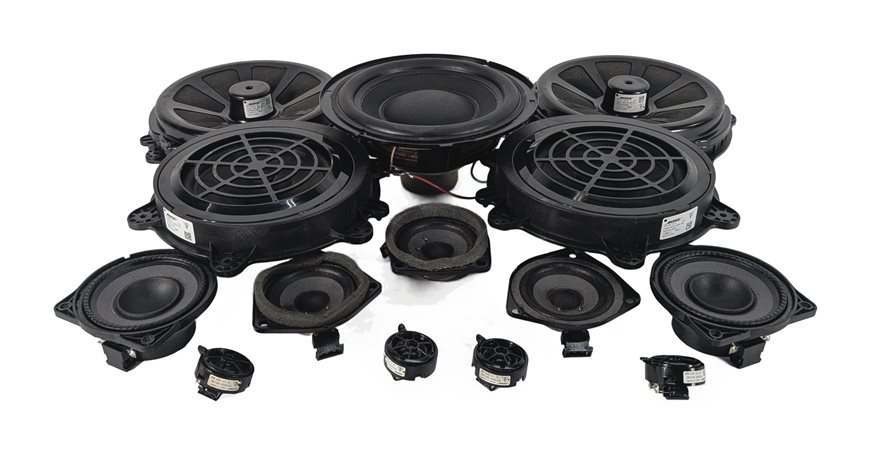 Thumbnail 2: 2013 PORSCHE CAYENNE (958) BOSE PREMIUM SOUND SYSTEM SPEAKER SET