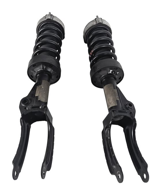 Thumbnail 2: 2011-2018 PORSCHE CAYENNE (958) FRONT LEFT & RIGHT SUSPENSION SHOCK STRUT SET 2