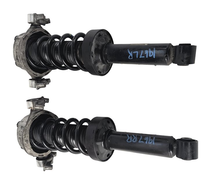 11-18 PORSCHE CAYENNE (958) REAR LEFT & RIGHT VDC VARIABLE DAMPING SHOCK STRUT