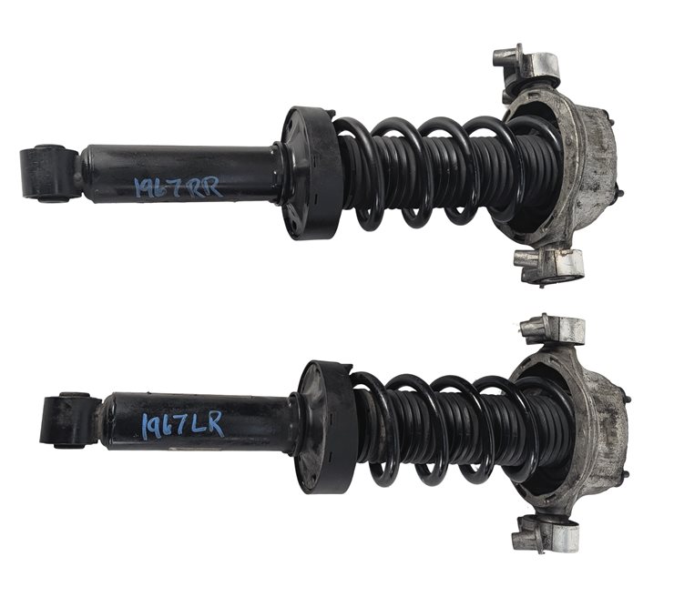 Thumbnail 2: 11-18 PORSCHE CAYENNE (958) REAR LEFT & RIGHT VDC VARIABLE DAMPING SHOCK STRUT