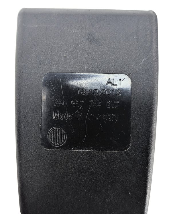 Thumbnail 4: 2013 PORSCHE CAYENNE (958) REAR SEAT SEATBELT BUCKLE SET/3 (Black)