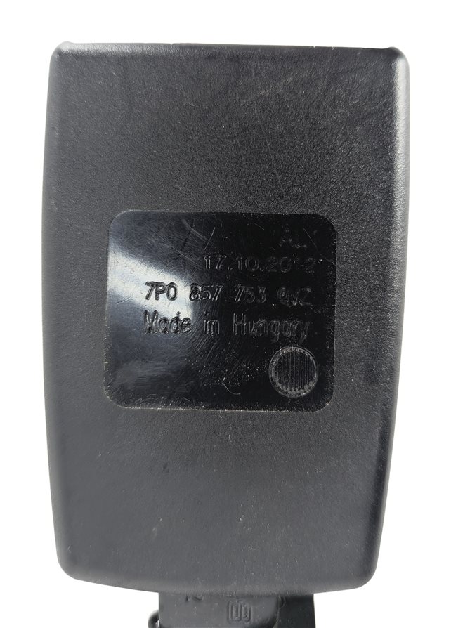 Thumbnail 5: 2013 PORSCHE CAYENNE (958) REAR SEAT SEATBELT BUCKLE SET/3 (Black)