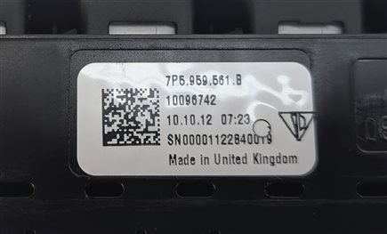 Thumbnail 3: 2013 PORSCHE CAYENNE (958) FRONT LEFT DRIVER SEAT MEMORY SELECT SWITCH