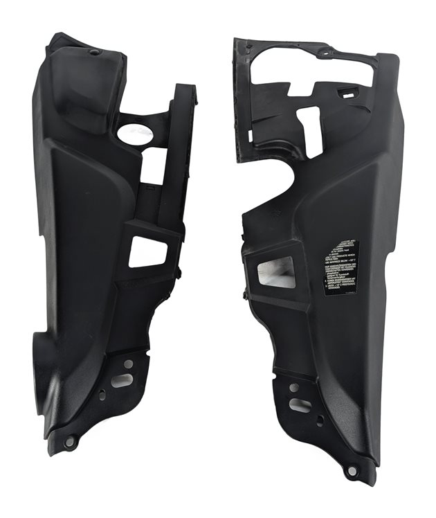 Thumbnail 2: 2013 PORSCHE CAYENNE (958) 3.6L ENGINE BAY SIDE COVER PANEL LEFT/RIGHT SET/2