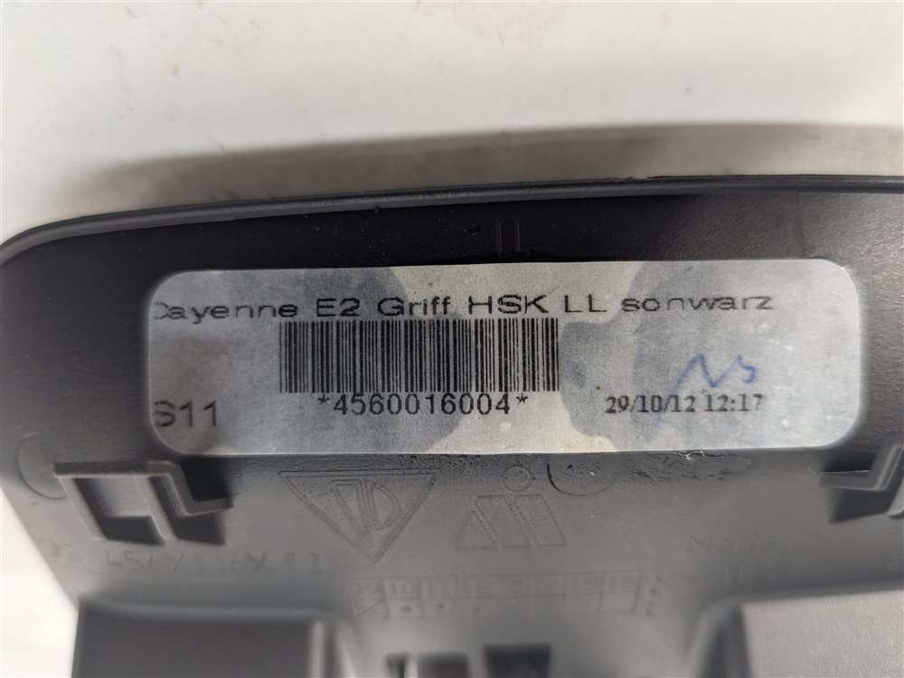 Thumbnail 3: 2013 PORSCHE CAYENNE (958) DOOR GLOVE BOX LOCK CYLINDER w/KEY SET