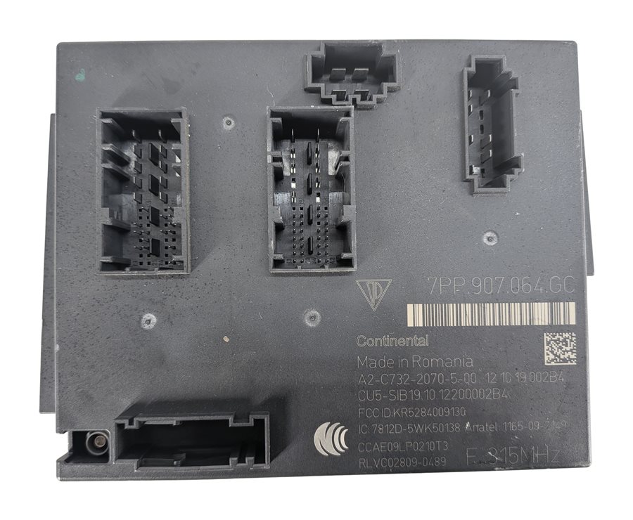 Thumbnail 5: 13-16 PORSCHE CAYENNE (958) 3.6L (VR6) ECM BCM CLUSTER GATEWAY IGNITION KEY SET