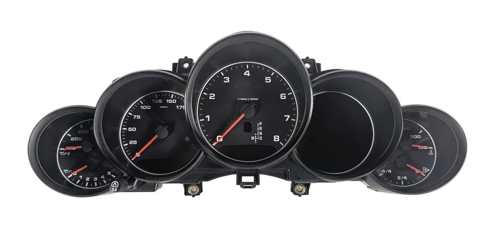 Thumbnail 9: 13-16 PORSCHE CAYENNE (958) 3.6L (VR6) ECM BCM CLUSTER GATEWAY IGNITION KEY SET
