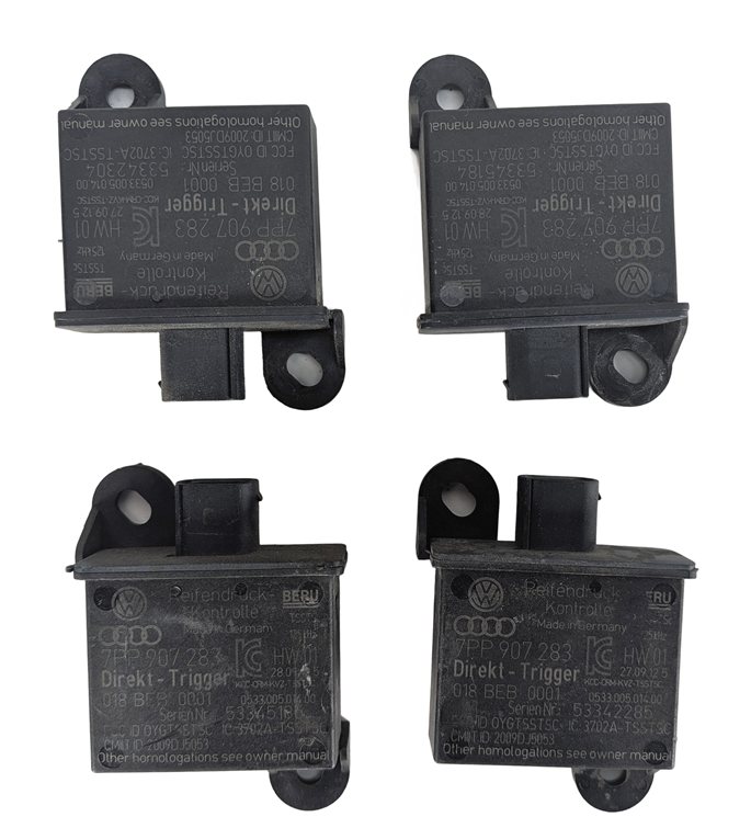Thumbnail 2: 2013 PORSCHE CAYENNE (958) TIRE PRESSURE MONITOR TPMS ANTENNA MODULE SET/4