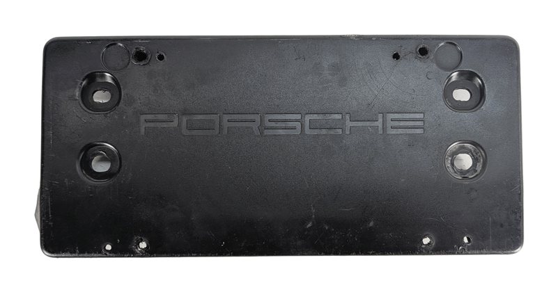 Thumbnail 2: 2013 PORSCHE CAYENNE (958) FRONT LICENSE PLATE HOLDER BRACKET MOUNT