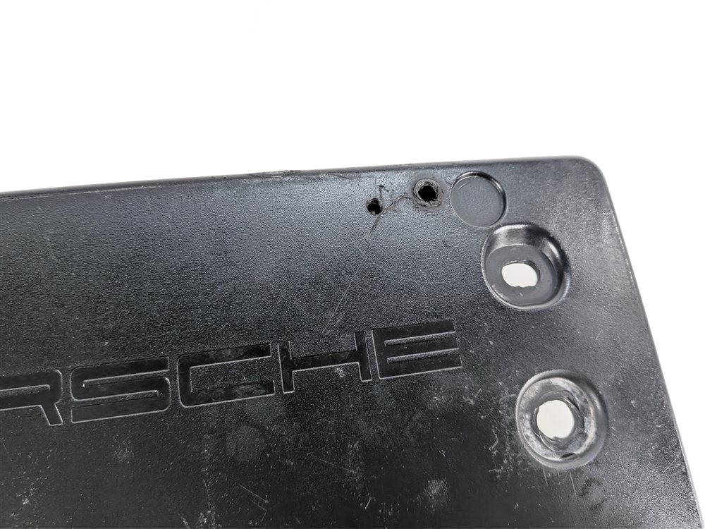Thumbnail 5: 2013 PORSCHE CAYENNE (958) FRONT LICENSE PLATE HOLDER BRACKET MOUNT