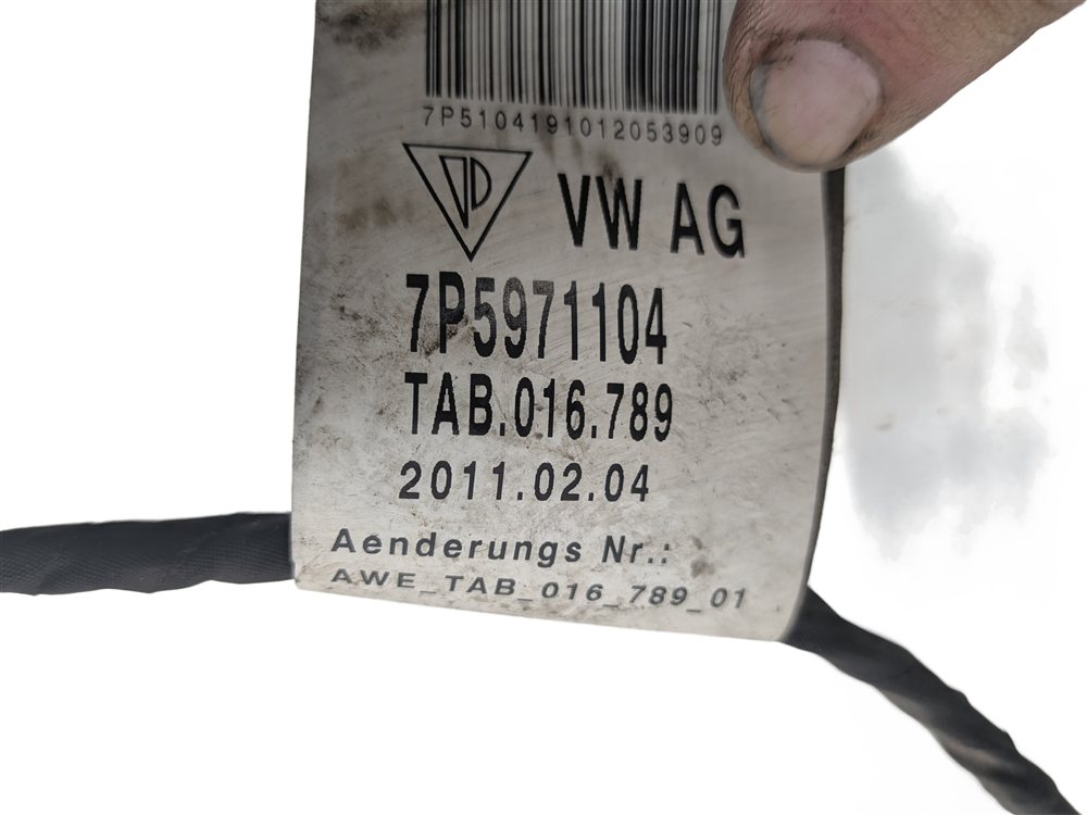 Thumbnail 3: 2013 PORSCHE CAYENNE (958) REAR PARK ASSIST PDC DISTANCE SENSORS SET w/HARNESS
