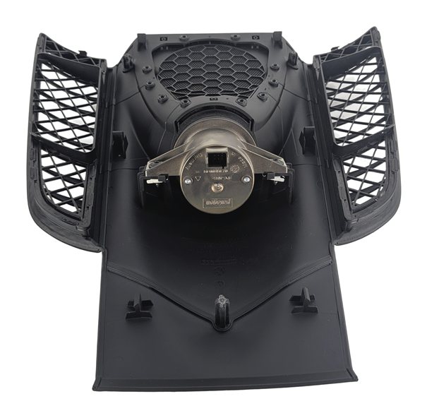 Thumbnail 4: 2013 PORSCHE CAYENNE (958) CENTER DASH SPEAKER GRILLE COVER w/ANALOG CLOCK
