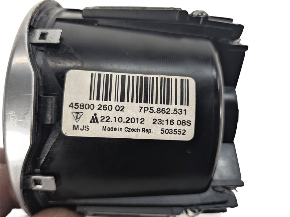 Thumbnail 5: 2013 PORSCHE CAYENNE (958) FRONT CENTER CONSOLE DUAL CUP HOLDER w/12V OUTLET