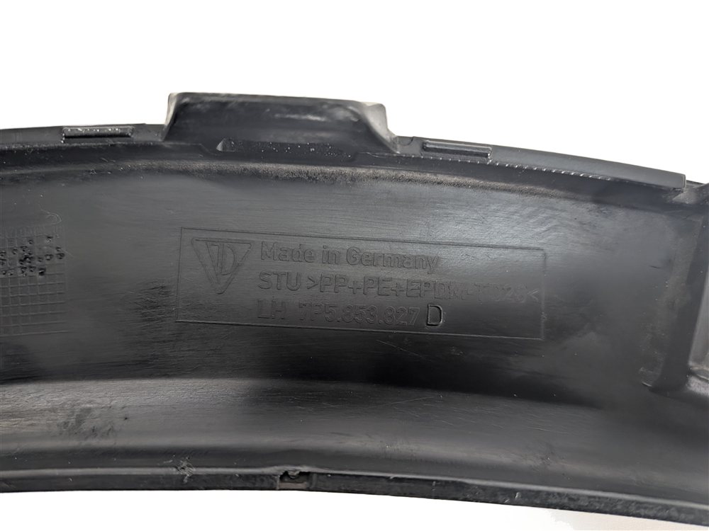 Thumbnail 5: 2013 PORSCHE CAYENNE (958) REAR LEFT WHEEL OPENING ARCH FENDER MOLDING FLARE