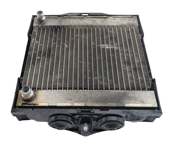 Thumbnail 3: 10-19 BMW 5 6 7 F01 F06 F07 F10 F12 LEFT DRIVER AUXILIARY RADIATOR w/BRACKET
