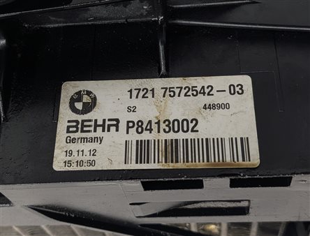 Thumbnail 6: 10-19 BMW 535i 550i 640i 740i 750i 760i (F01 F07 F10) ENGINE OIL COOLER RADIATOR