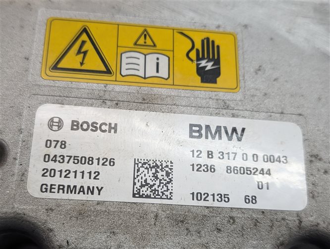 Thumbnail 8: 12-16 BMW ACTIVEHYBRID 5 (F10) HYBRID INVERTER EME POWER ELECTRONICS MODULE