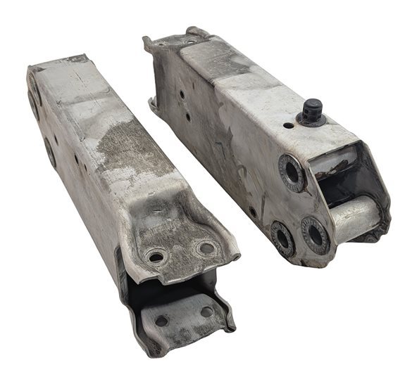 Thumbnail 5: 2011 BMW 535i (F10) FRONT LEFT & RIGHT BUMPER SUPPORT MOUNT GUIDE BRACKET SET/2