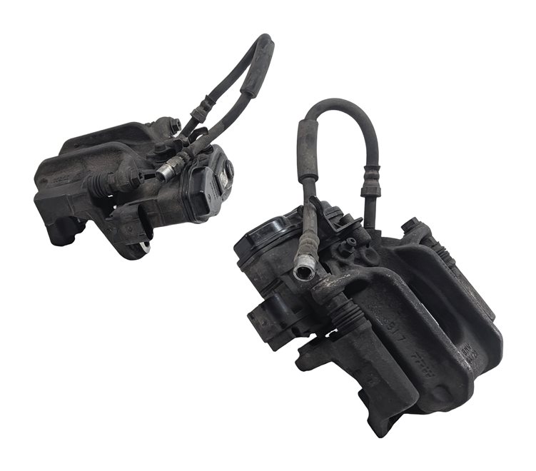 Thumbnail 2: 11-16 BMW 528i 535i 550i (F10) REAR LEFT & RIGHT BRAKE CALIPER w/EPB SET/2