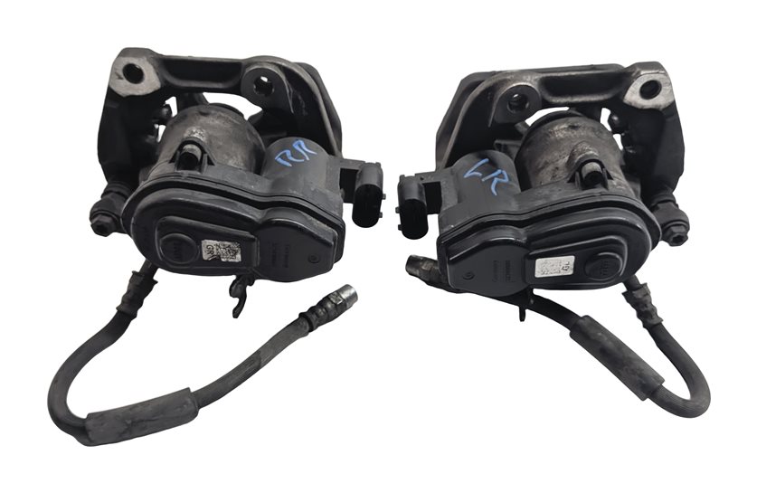 Thumbnail 5: 11-16 BMW 528i 535i 550i (F10) REAR LEFT & RIGHT BRAKE CALIPER w/EPB SET/2