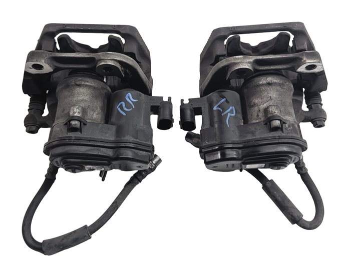 Thumbnail 6: 11-16 BMW 528i 535i 550i (F10) REAR LEFT & RIGHT BRAKE CALIPER w/EPB SET/2