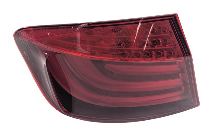 Thumbnail 3: 11-13 BMW 528i 535i 550i M5 (F10) REAR LEFT DRIVER OUTER TAILLIGHT BRAKE LAMP