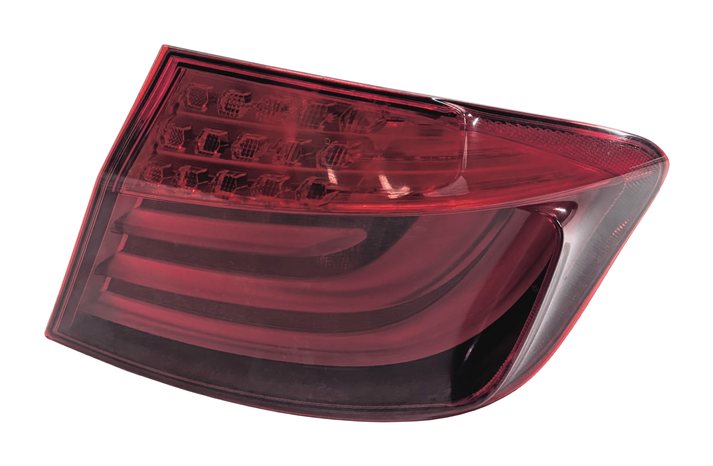 Thumbnail 3: 11-13 BMW 528i 535i 550i M5 (F10) REAR RIGHT PASSENGER OUTER TAILLIGHT LAMP