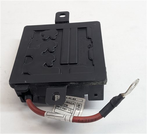 Thumbnail 4: 2013 BMW 535I (F10) HYBRID IBS INTEGRATED POWER SUPPLY MODULE w/BATTERY CABLE