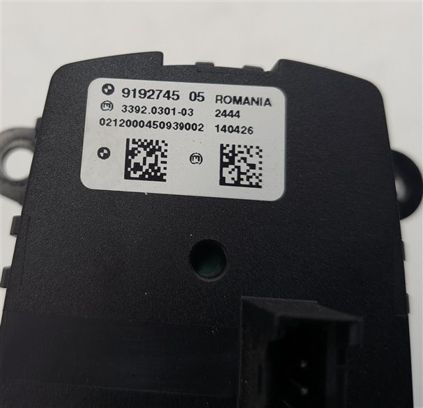 Thumbnail 6: 10-19 BMW 5 6 7 X3 X4 SERIES (F01 F07 F10 F06) HEADLIGHT FOG LIGHT SWITCH