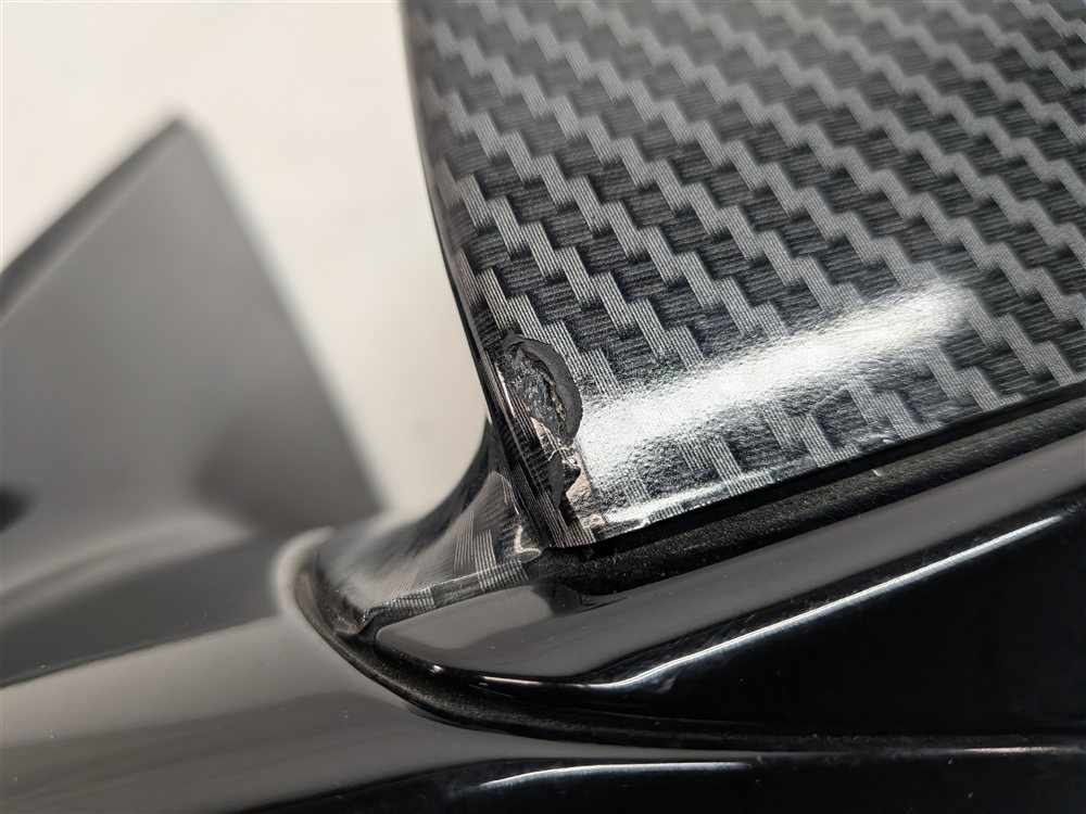 Thumbnail 10: 12-13 BMW 5 SERIES F10 LEFT DRIVER MIRROR w/FOLD MEMORY CAMERA BLIND SPOT CARBON