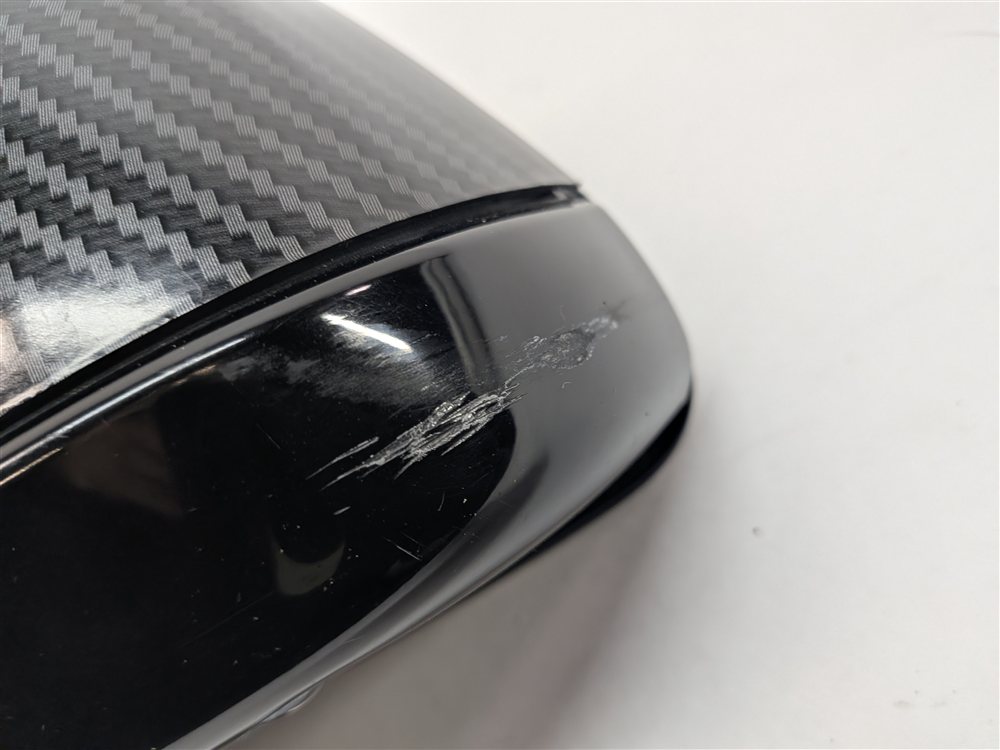 Thumbnail 12: 12-13 BMW 5 SERIES F10 LEFT DRIVER MIRROR w/FOLD MEMORY CAMERA BLIND SPOT CARBON